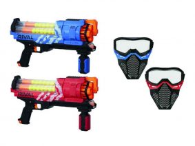 jeux interactif pistolets nerfs pour labyrinthe