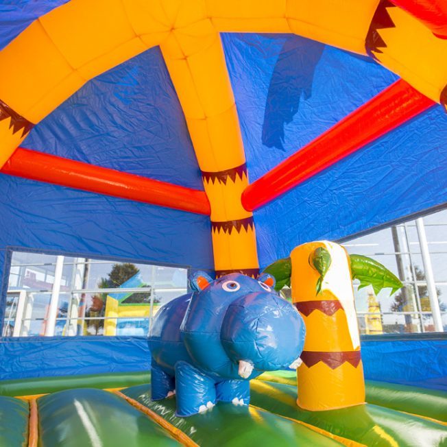 chateau gonfable hippo 2